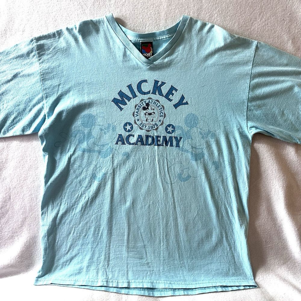 Mickey‎ Unlimited T Shirt XL Mickey Academy Vintage 90s Y2K Disney Jerry Leigh